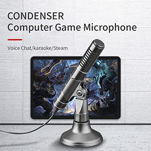 Microphone de streaming filaire condensateur voix nette PC - 6