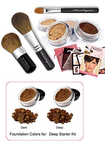 Mineral Hygienics Mineral Makeup Starter Kit - Dark