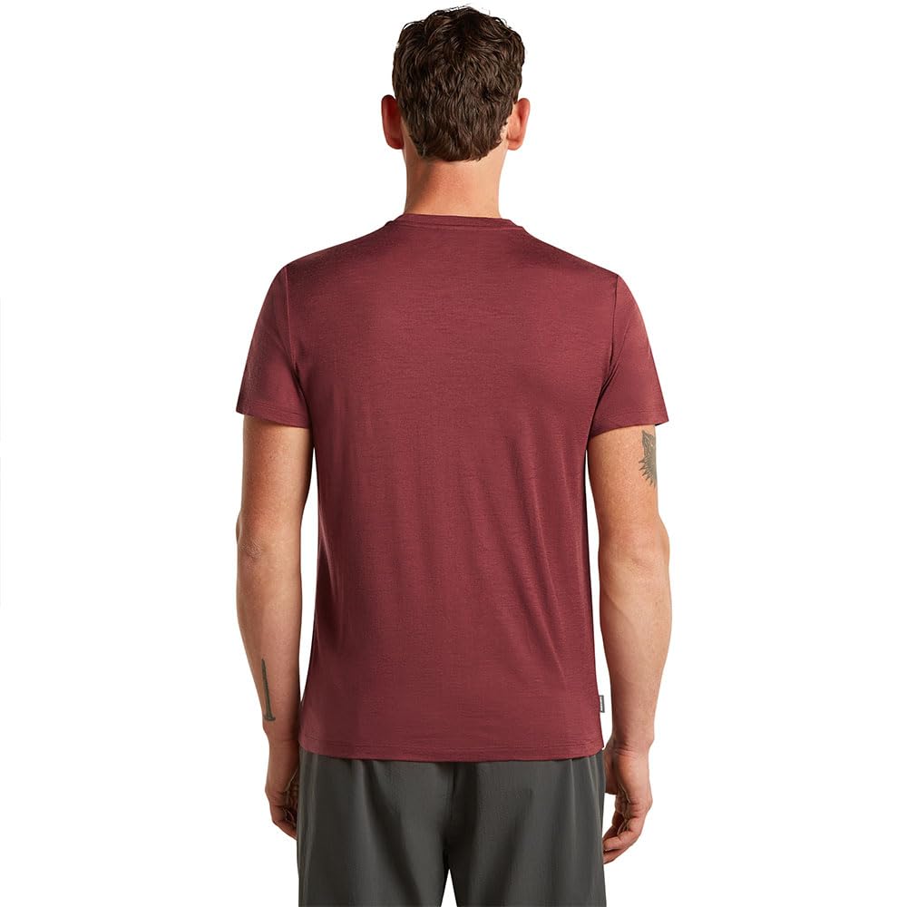ICEBREAKER 150 Tech Lite Range Stripes Short Sleeve T-Shirt L