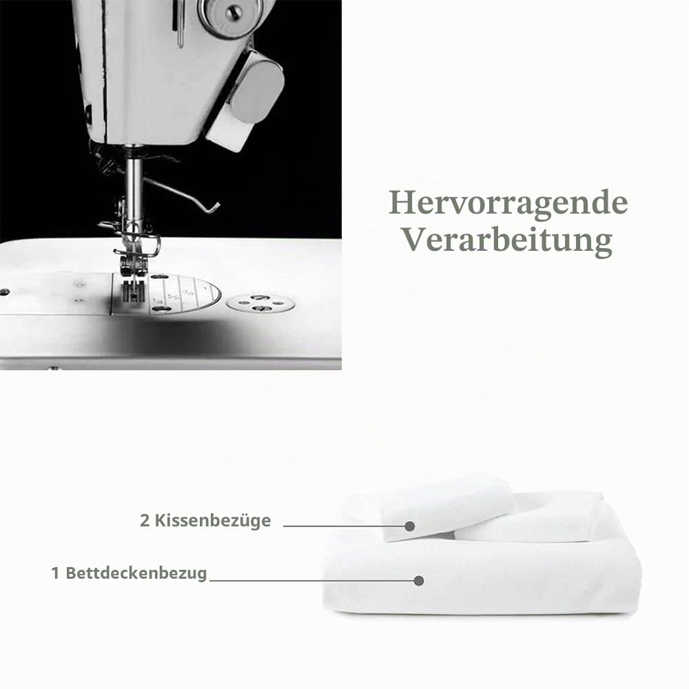 Japanische Bettwäsche 135x200, Kirschblüten Berg Fuji Asiatische Motive Microfaser Bettbezug Set 2 Teilig - Weich & Angenehm & Atmungsaktiv, 1 Bettbezüge mit Reißverschluss + 1 Kissenbezug 80x80 cm