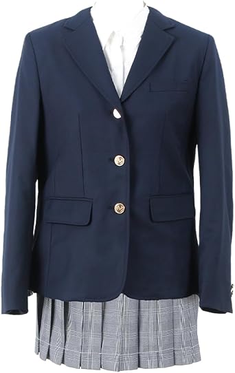 Womens Suit Jacket Japanese High School Girls Uniform JK Uniform Suit Jacket for Female Students