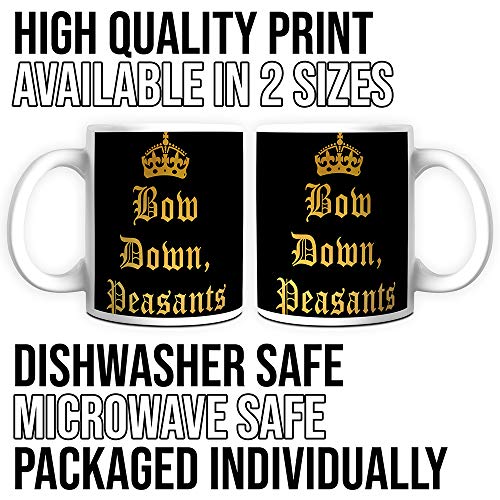 Twisted Envy Bow Down Peasants Ceramic Mug #TOP1