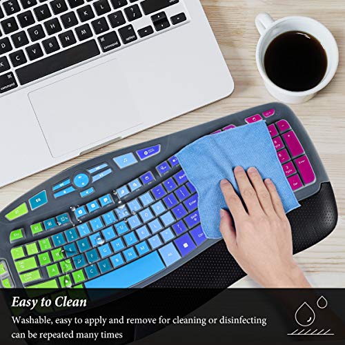Protector de teclado para Logitech K350 MK550 MK570 miniatura 6