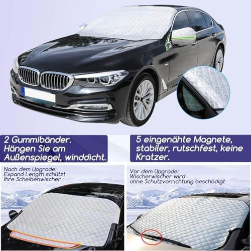 Frontscheibenabdeckung mit Magnet für Autos von Fitepro