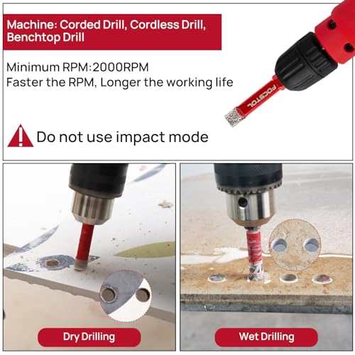 Dry Diamond Drill Bits Set - Image 4