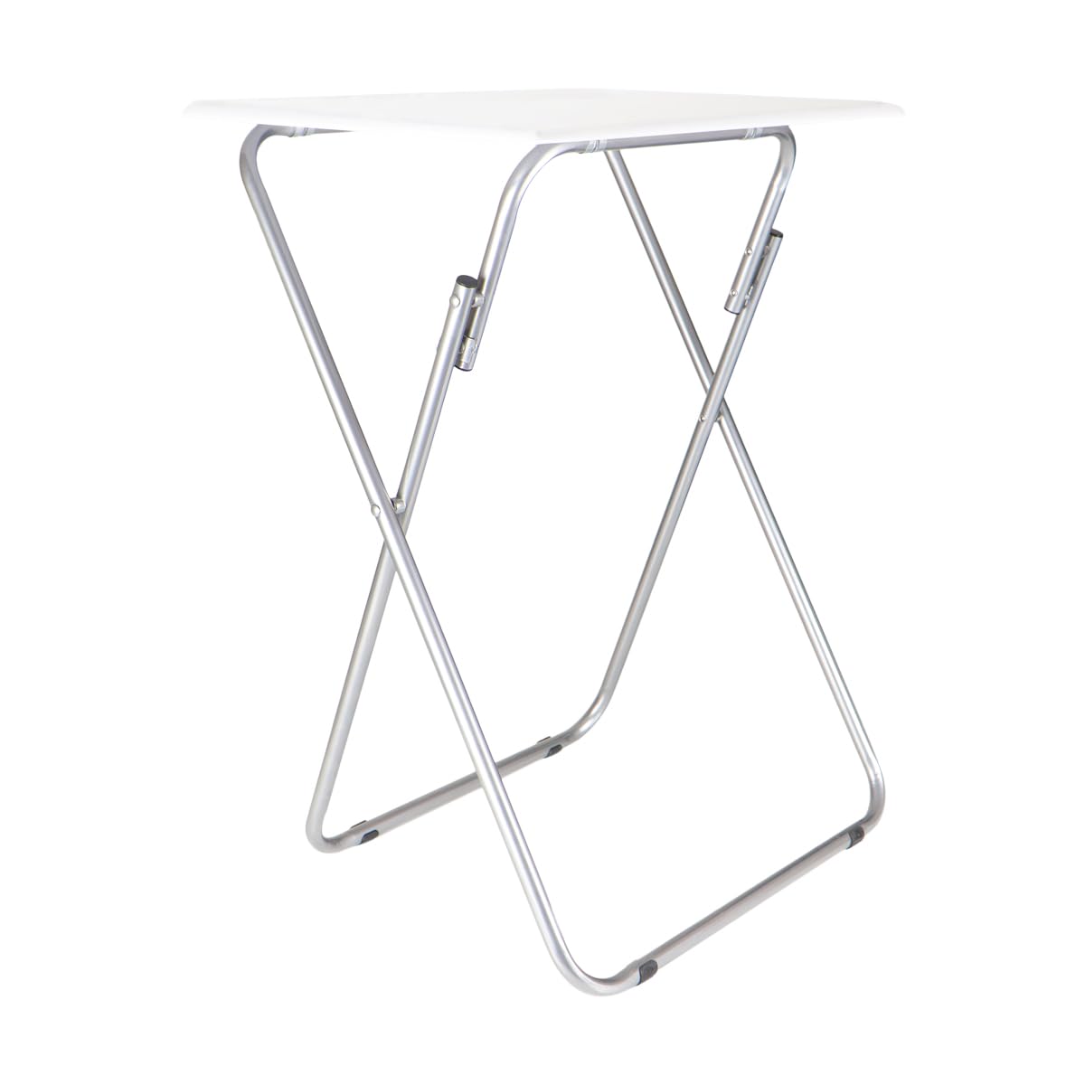 Jocca - Tavolino Pieghevole Salvaspazio | Tavolo in MDF con Gambe in Metallo | Supporta fino a 20 kg | Ideale per Casa e Ufficio | 48x38x66 cm