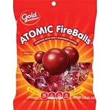 Gold Emblem Atomic Fire Balls Bursting with Spicy Cinnamon Flavor