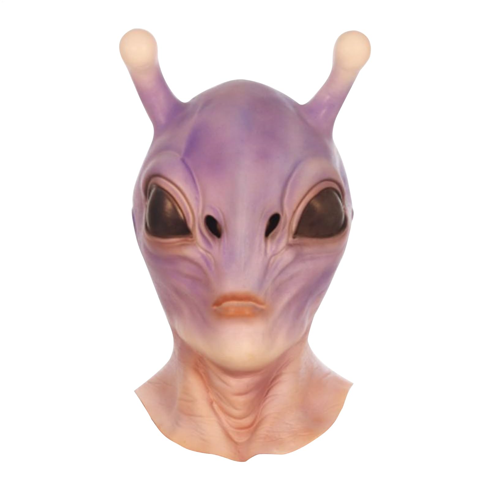 Quorvex Máscara divertida de alienígena – Máscaras de cabeza completa | Accesorio de vestir realista 3D para hombres y mujeres, accesorios de fiesta, casa embrujada, cosplay, escenario, carnaval