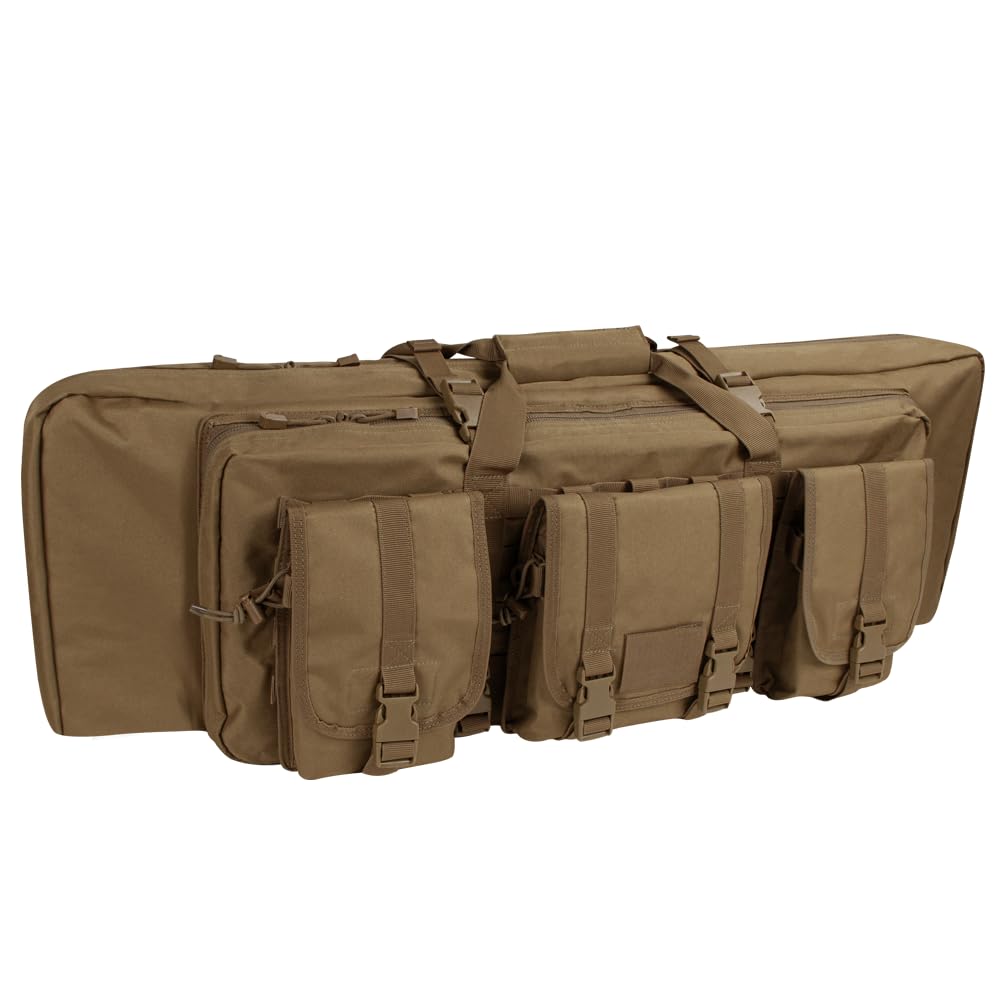 Condor 151-498 Double Rifle Case, Coyote Brown, 36