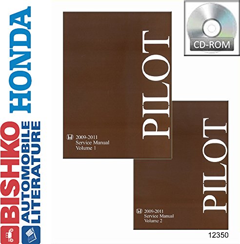 bishko automotive literature - Shop Service Repair Manual CD Engine Wiring OEM for The 2009 2010 2011 Honda Pilot