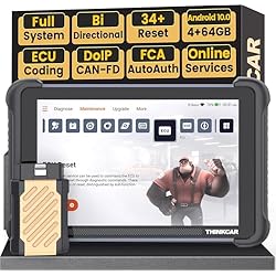THINKCAR Bidirectional OBD2 Scanner Diagnostic Tool 689BT | All System Scan Tool with Bluetooth 5.0, 3000+ Active Tests,ECU Coding, 34+ Services, FCA, CAN-FD and DoIP, Wireless Update