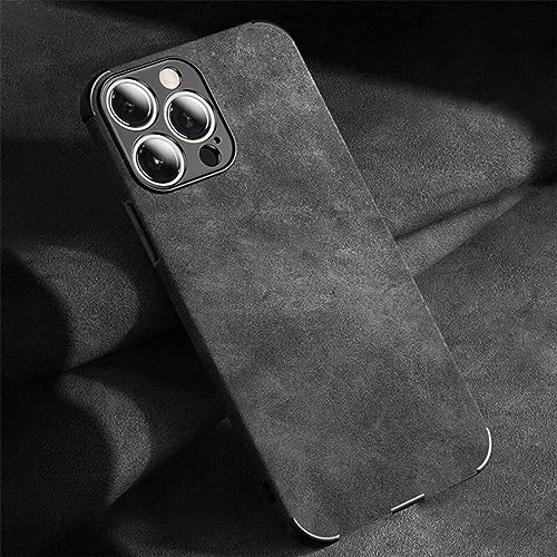 Coque iPhone 13 Pro antichoc cuir PU anti-rayure et fentes