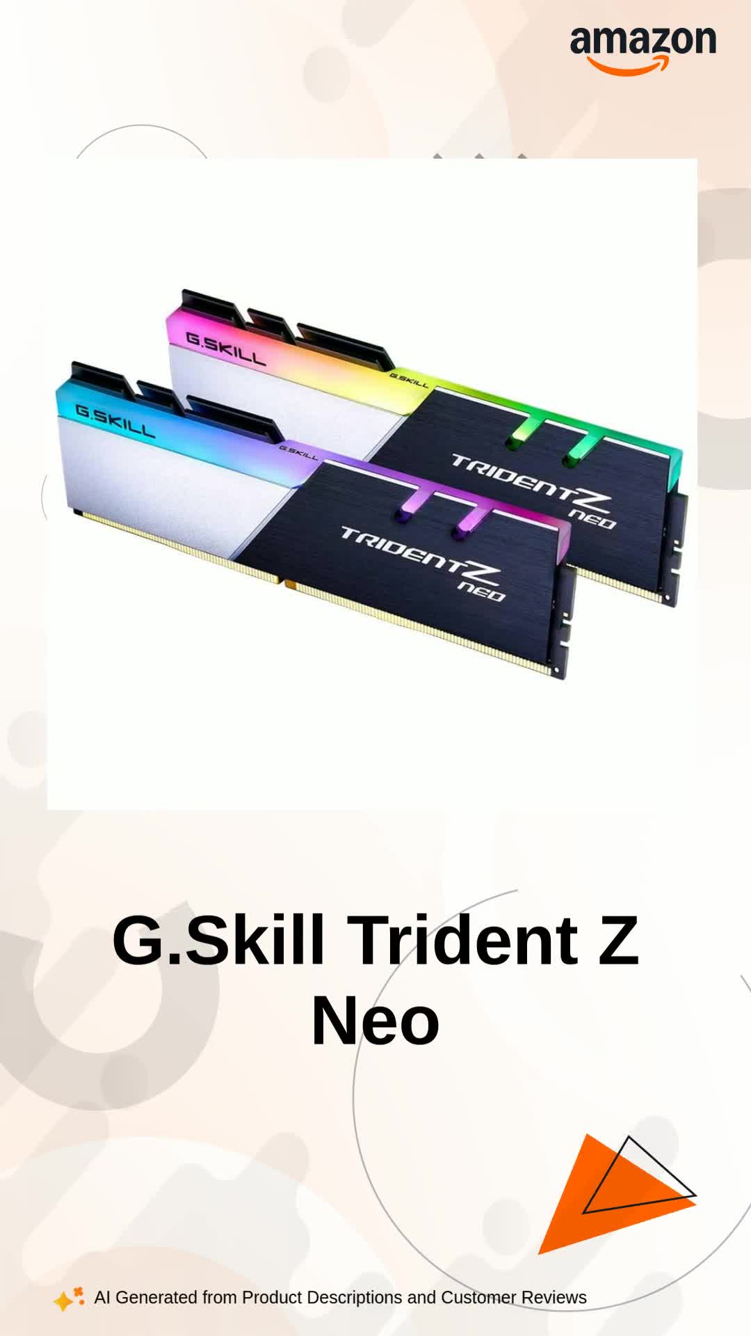 G.Skill Trident Z Neo 16GB (2x8GB) DDR4 Desktop Memory RAM