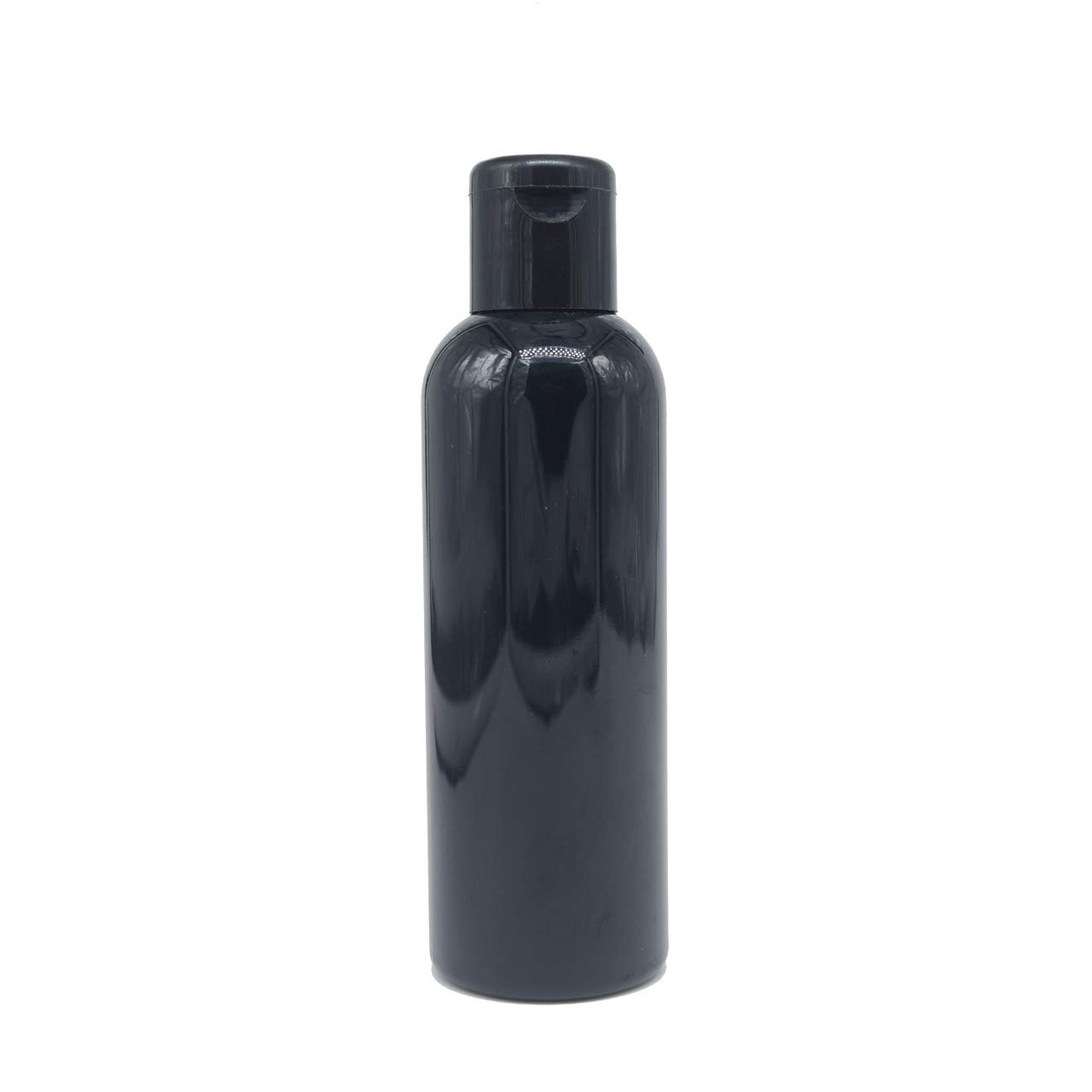 Hunky Dory HDPE 100ml Empty Black Plastic Bottles Refillable Travel Size Cosmetic Containers Small Leak Proof Squeeze Bottles with Black Flip Cap for Toiletries,Shampoo, Beauty Use(Pack of 1)-image-40