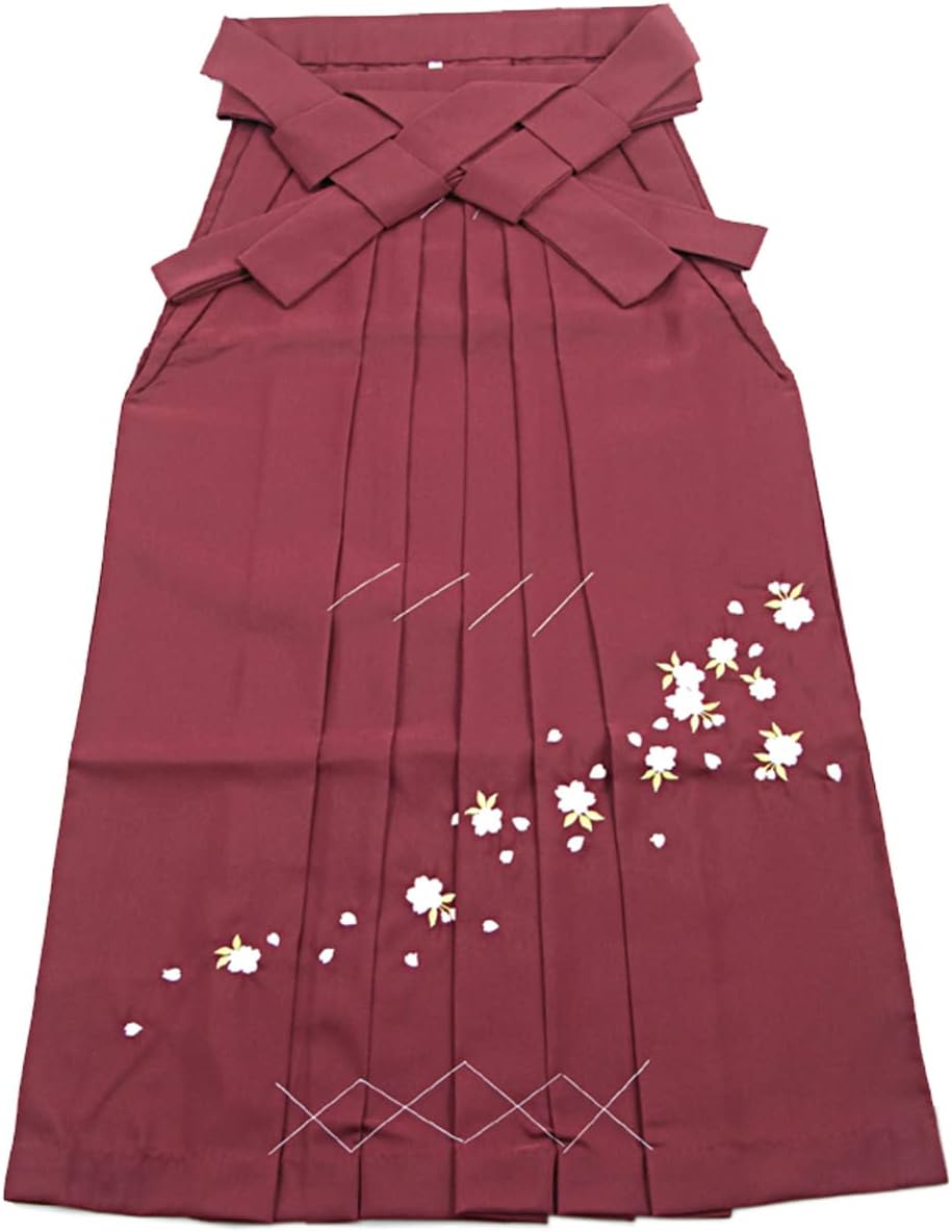 2尺袖 ポリエステル着物 牡丹 桜 袴用 袴 袖