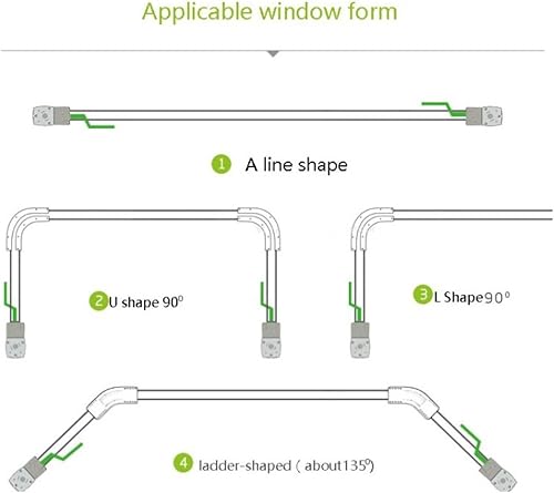 Miniatura 6 de Sistema de riel de cortina inteligente con aplicación eléctrica automática Control remoto Motor Motor motorizado Sistema de cortina automatizado
