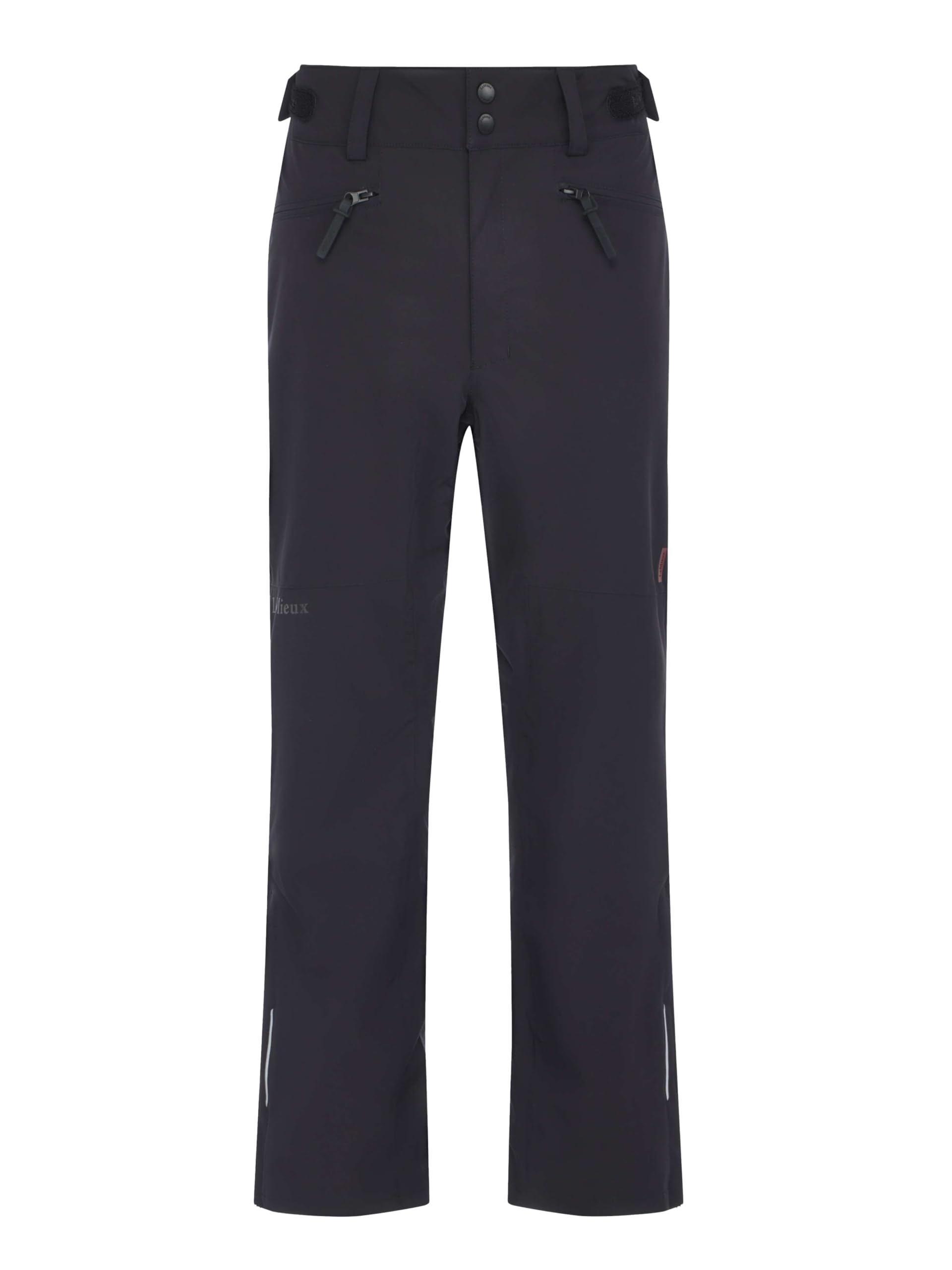 LeMieux Mens Stormwear Waterproof Trousers - Waterproof Zipped Pockets - Thermal Fleece Lining - Black - 36"