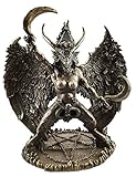 Apocalypse Sabbatic Goat Satanic Cult Destroyer Baphomet Figurine Sculpture