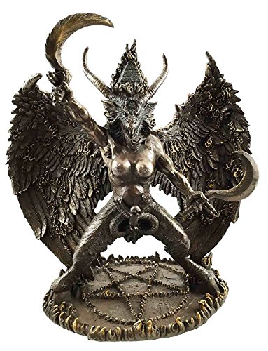 Apocalypse Sabbatic Goat Satanic Cult Destroyer Baphomet Figurine Sculpture