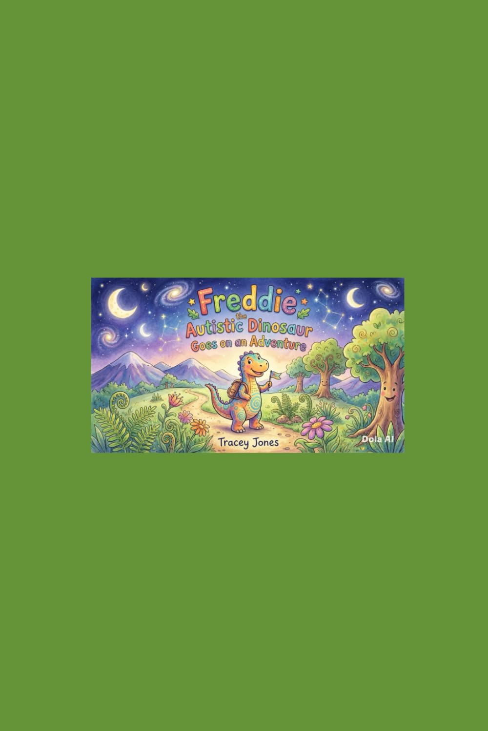 Freddie the autistic dinosaur goes on an adventure (Freddie the autistic dinosaur and his adventures)