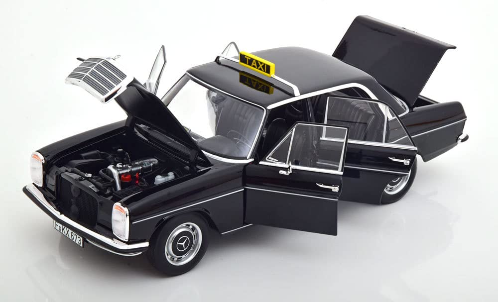 Amazon | norev 1/18 Mercedes Benz 200/8 W115 Taxi 1968 black  
