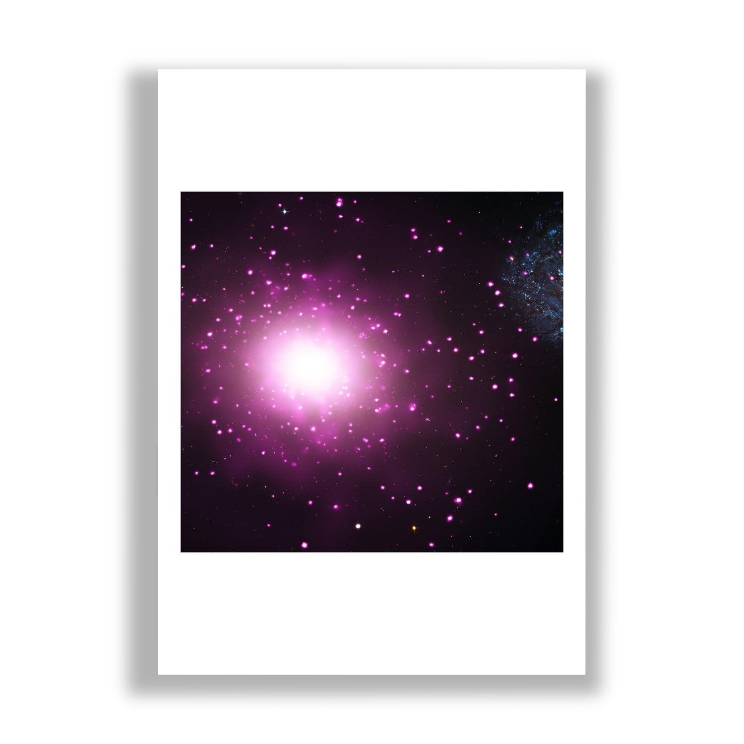 Impression d'art Hubble Messier 60 mat Spiffing Prints : affiche Medium sans reflets - 7