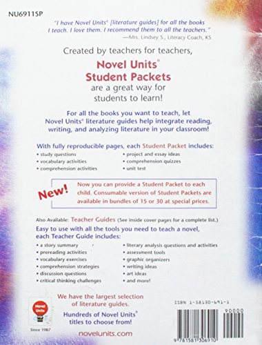 Ramona Forever - Student Packet by Novel Units - Image 2