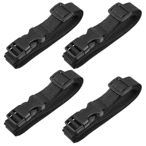 YBEATY 4 Pcs Adjustable Straps Utility Straps with Quick Release Buckle Backpack Accessory Sleeping...