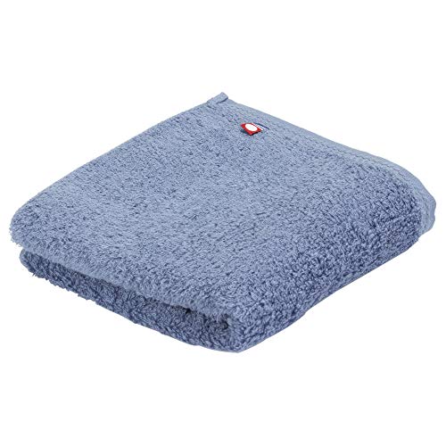 西川 今治タオル フェイスタオル 薄手 ふわふわ やわらか 綿100% 日本製 無地 ネイビー TT29000033NV