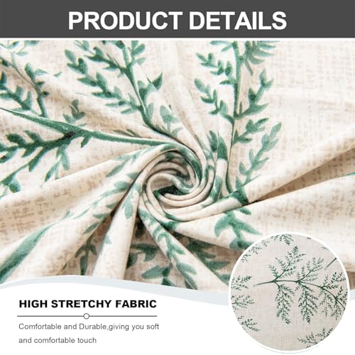 Image of Eco-Ancheng Recliner Slipcovers 4-Pieces Lazyboy Recliner Covers Recliner Couch Covers Recliner Chair Cover Non Slip Reclining Slipcovers with Storage Pockets Furniture Protector for Living Room,14