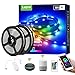 Produktbild Lepro Smart LED Strip 10M, 5Mx2,Musiksteuerung, Wifi LED Streifen, RGB Dimmbar 300 LEDs, Wlan LED Band, Lichtband Selbstklebend, Lichterkette mit Fernbedienung, Kompatibel mit Alexa, App, Google Home