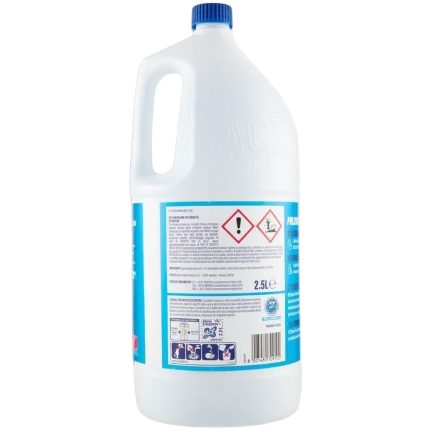 Candeggina Densa con Fresco Profumo 2,5L – Pulizia Profonda Multiuso kit con Spugna Brandizzata SPESA & RISPARMIO Inclusa – Variazioni 4/8/12 Pezzi (12)