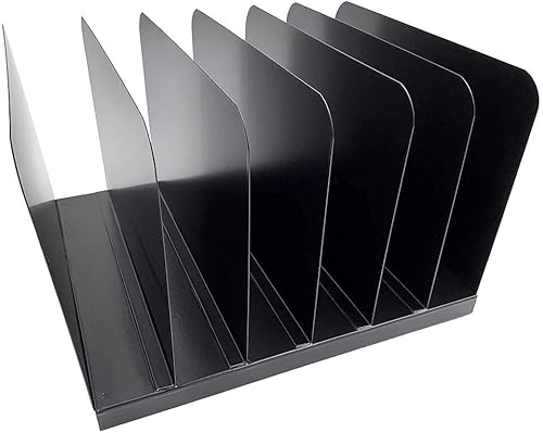 Miniatura 2 de Huron Organizador de escritorio vertical, 6 compartimentos