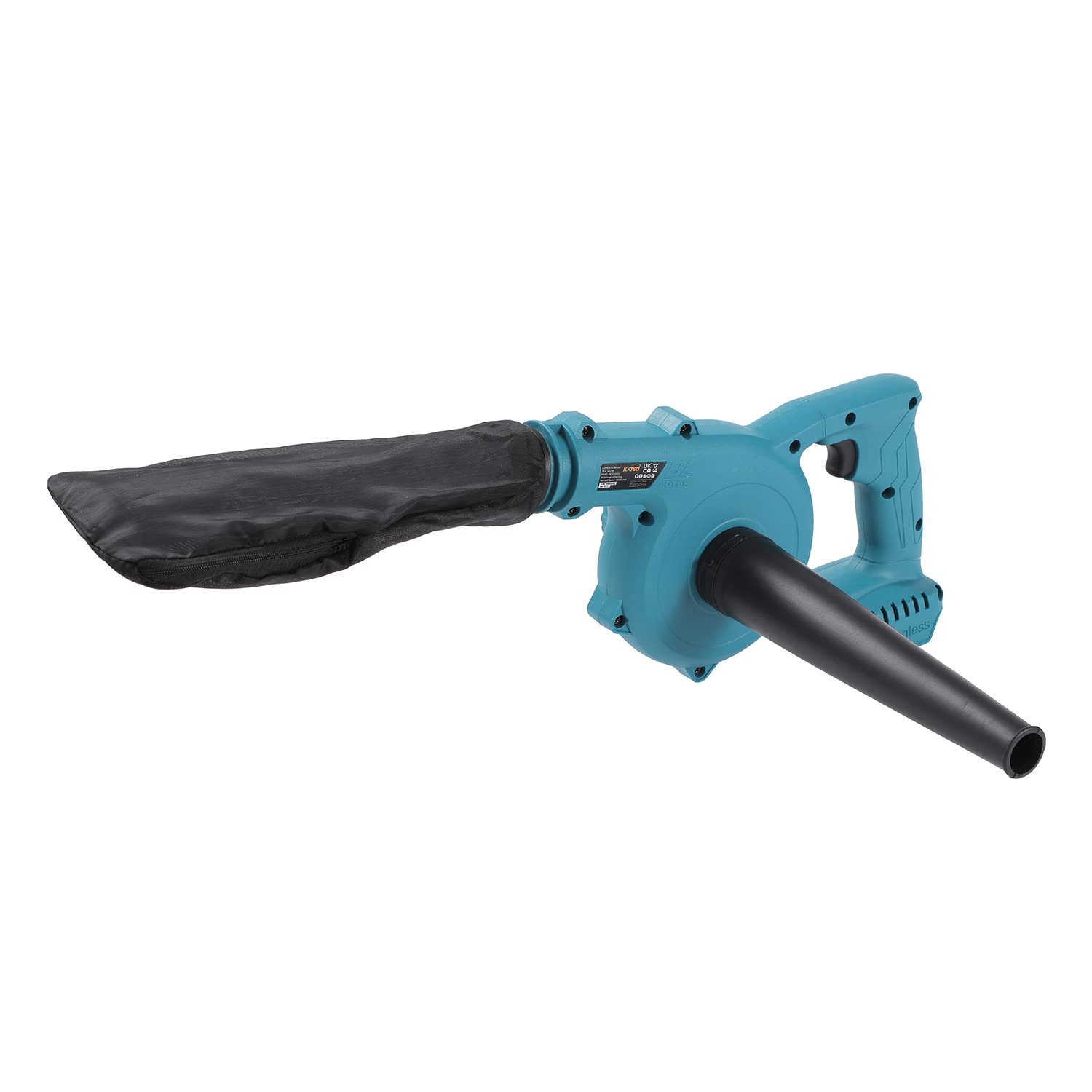 KATSU FIT-BAT 21V draadloze borstelloze luchtstofbladblazer, draagbare luchtblazer met borstelloze motor voor thuis tuin gazononderhoud, autohoekstofverwijdering, zonder batterij of oplader KATSU FIT-BAT 21V draadloze borstelloze luchtstofbladblazer, draagbare luchtblazer met borstelloze motor voor thuis tuin gazononderhoud, autohoekstofverwijdering, zonder batterij of oplader