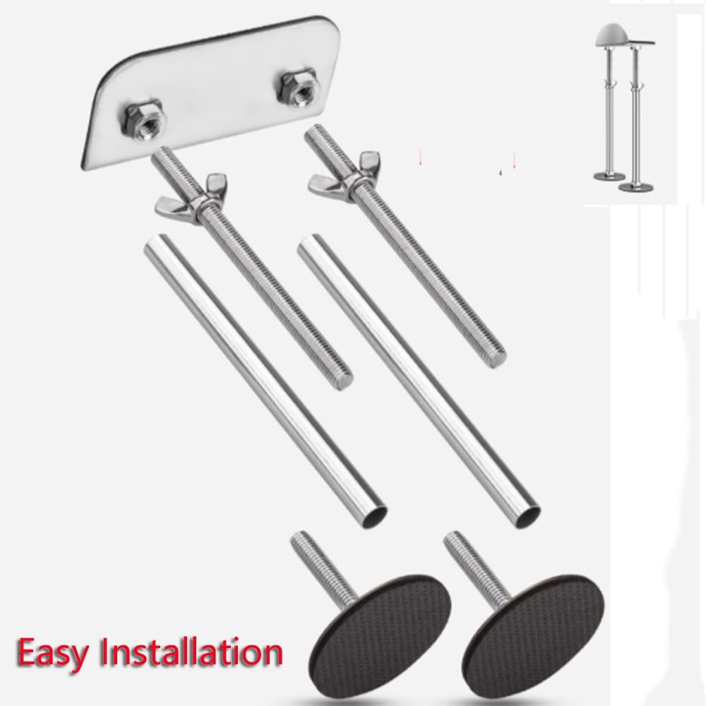 Patas De Soporte Para Fregadero Bajo Montaje Ahorre Espacio Soportes De Fregadero De Montaje Inferior Ajustable Kit De Instalación Para Fregadero De Cocina, Patas De Fregadero De Acero Inoxida