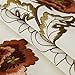 Arzoe Flower Embroidered Lace Cream Tablecloth Luxury Cutwork Table Cloths Cover Rectangular