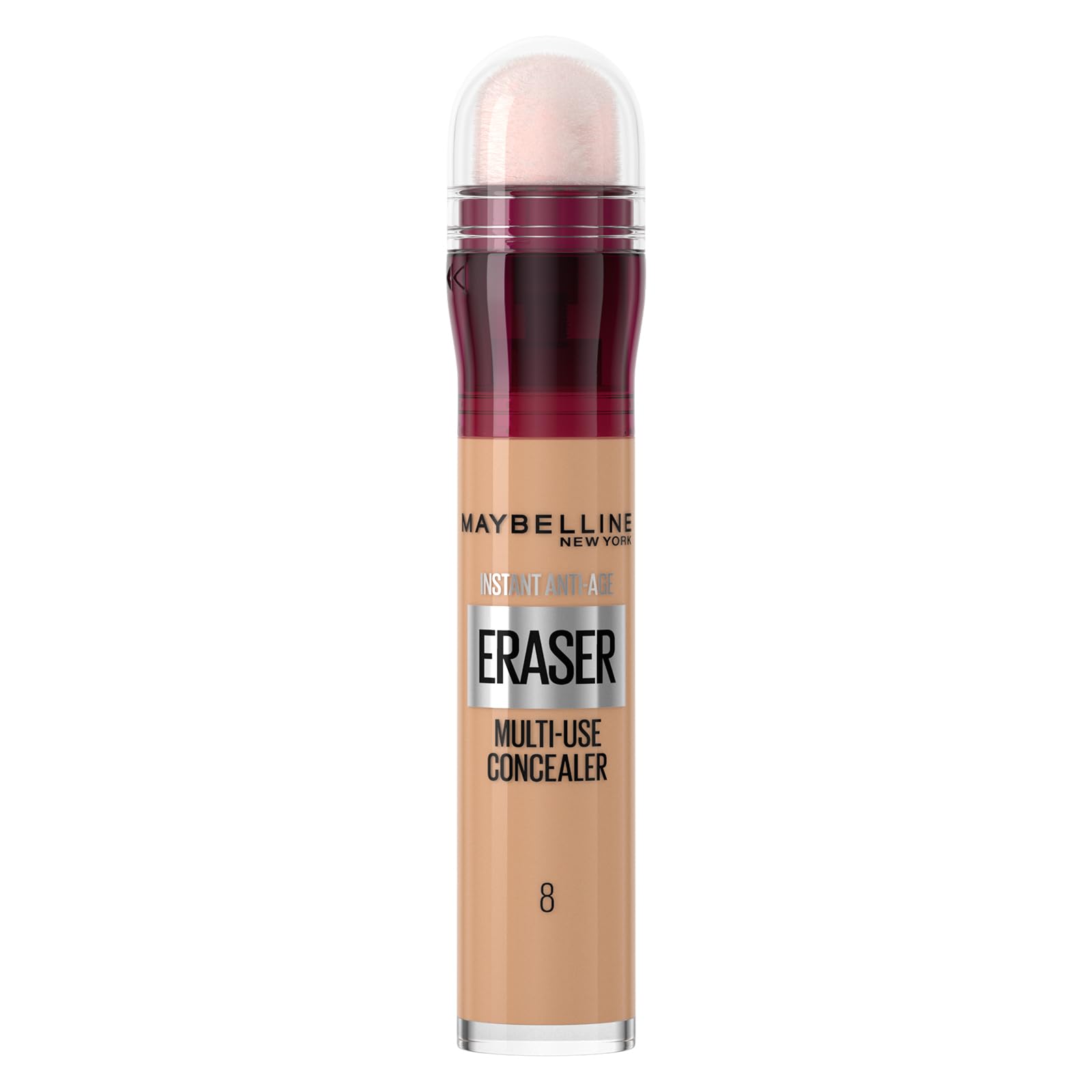 Maybelline Concealer Instant Anti Age Eraser Eye Concealer, Dark Circles And Blemish Concealer, Ultra Blendable Formula 08 Buff