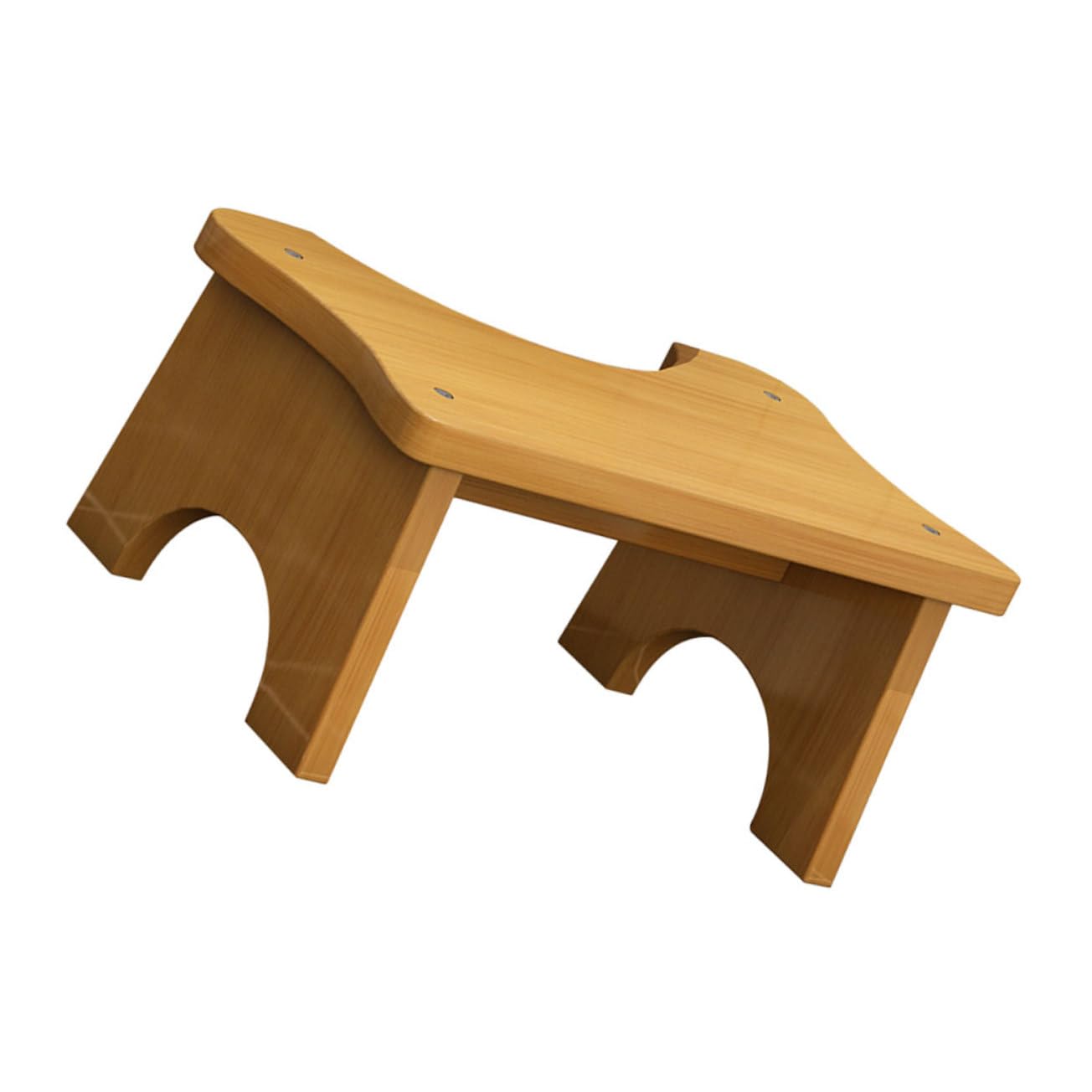 Stabiler und Einfachem Design mit Rutschfester Oberfläche Toilettenhocker Rechteckig Geformt für Badezimmer und Ganze Familie