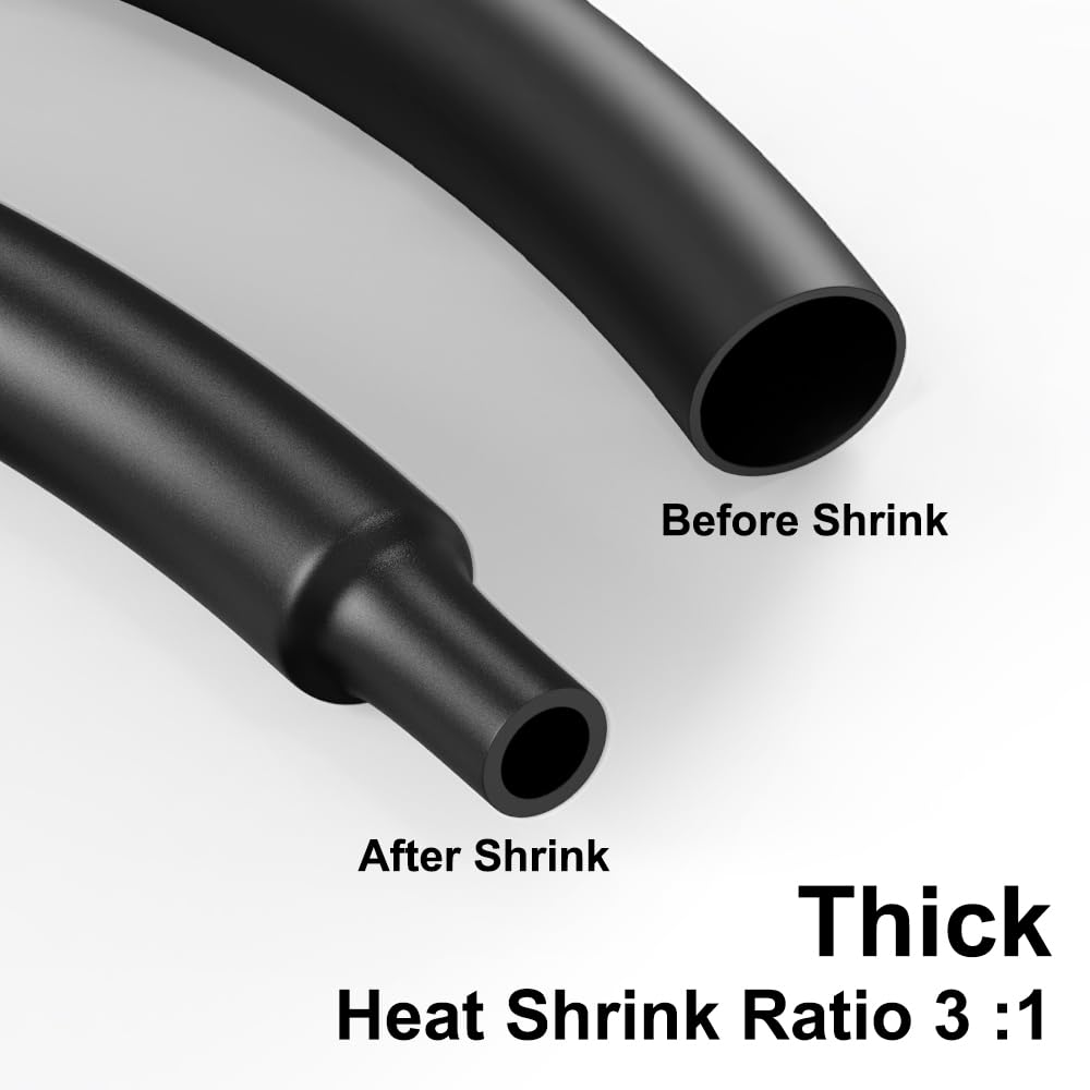 Tubo Termoretraibile Bianco 3:1 Con Colla Tubi - Foto 9