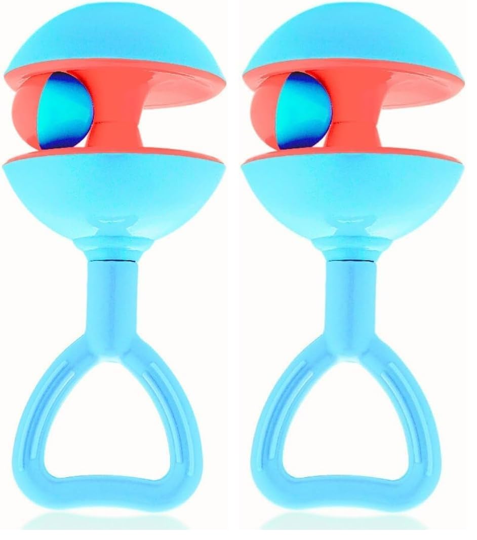 Storio Baby Products Toys 7 Pcs Rattle Set with Teathers for New Born Baby Gifts, Toy for Babies, Non-Toxic — Amazon image 18
