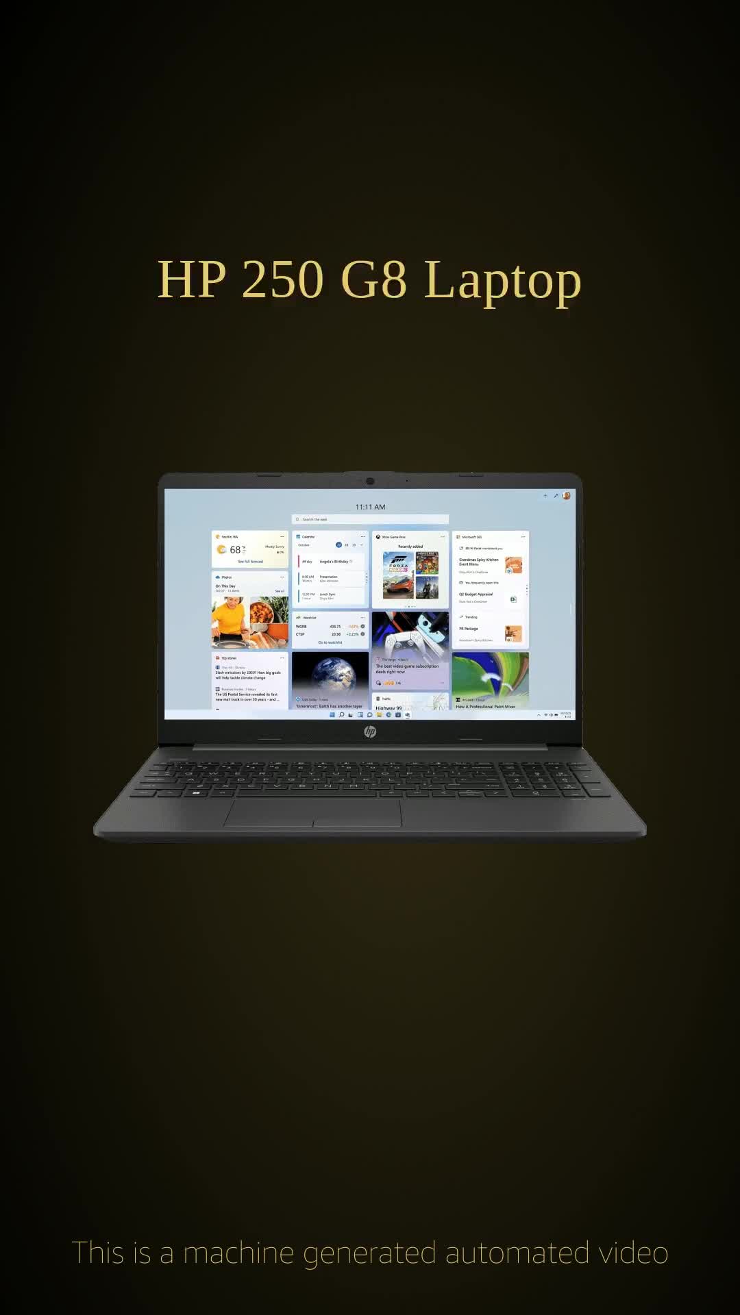 HP 250 G8 （第11世代Core i3、512GB NVMe） HP 250 G8 Laptop (11th Gen Intel Core i3-1115G4/8GB DDR4 Ram