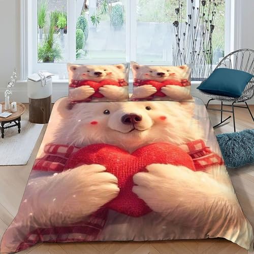 Housse de couette animal themes en microfibre de qualité supérieure - 3