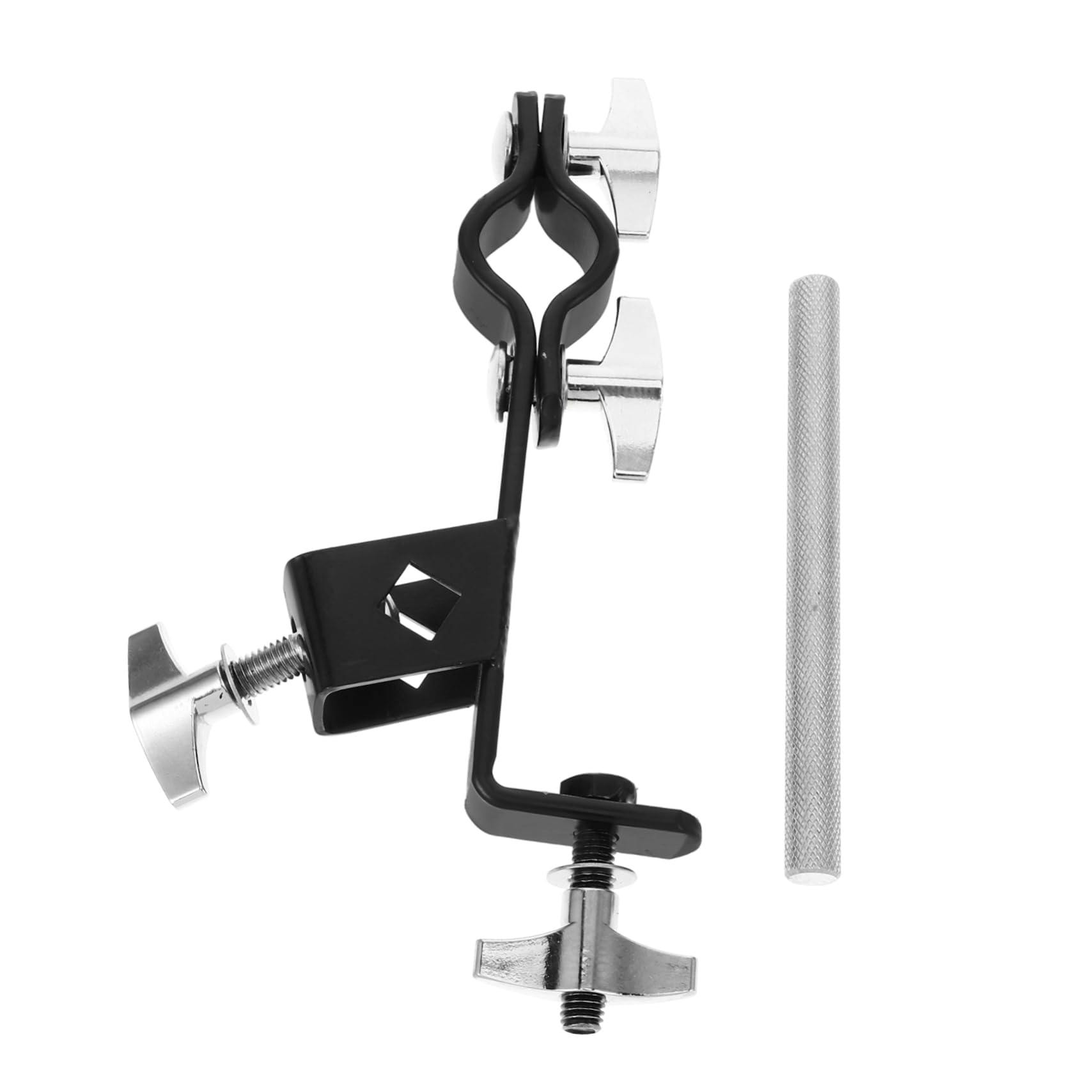 GALPADA Cymbal Extension Bracket for Drum Kit Heavy Duty Cowbell Holder with Enhanced Stability and Easy Installation Durable Design Practical Accessory for Percussion Instruments