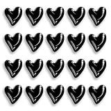 【Especificaciones y cantidad】Este set incluye 20 imanes de nevera negros con forma de corazón, cada uno de aproximadamente 2 x 2 cm (0,79 x 0,79 pulgadas). Sus delicados y adorables diseños pueden dar vida a diversos ambientes como cocinas, oficinas y aulas, por lo que son populares tanto entre niños como adultos. Ya sea para pegar notas o para decorar, añaden fácilmente color y diversión a cualquier espacio.