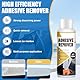 WEILAOK Kleberentferner, Sekundenkleber Entferner, Etikettenentferner, Schnell Auflösen, Glue Remover Entfernt Schnell Hartnäckige Etiketten, Klebereste -120ml + Kleberentfernungstücher*36