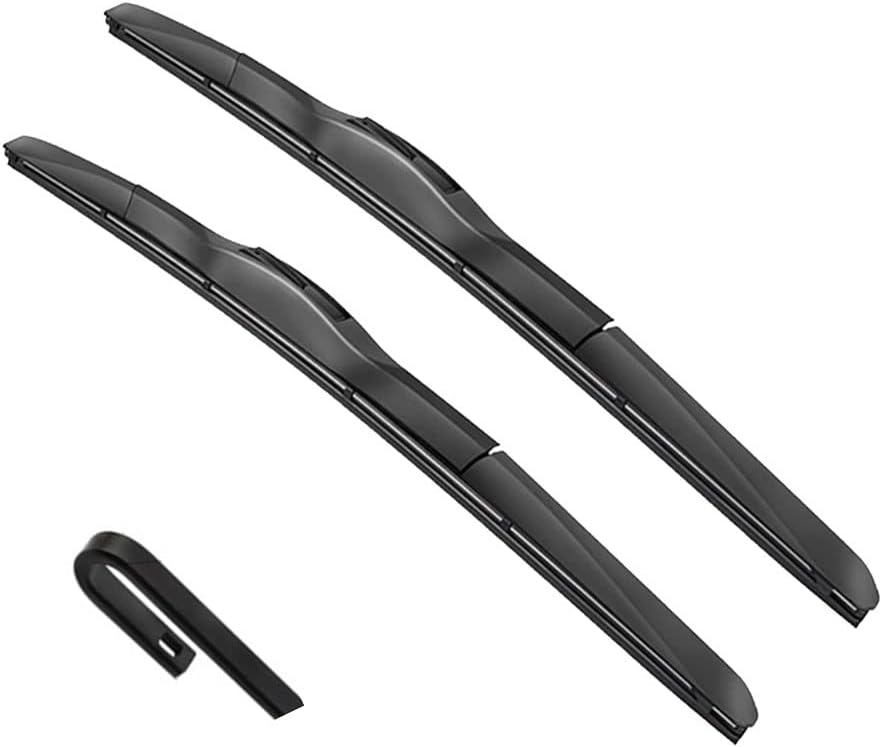 OEM Quality Front Rear Wiper Blades Set For Jeep Wrangler JL 2018-2022 Windshield Wiper Brush Windscreen Window 2019 2020 2021 Accessories Perfect fit for windshields (Color : Front, Size : RHD)