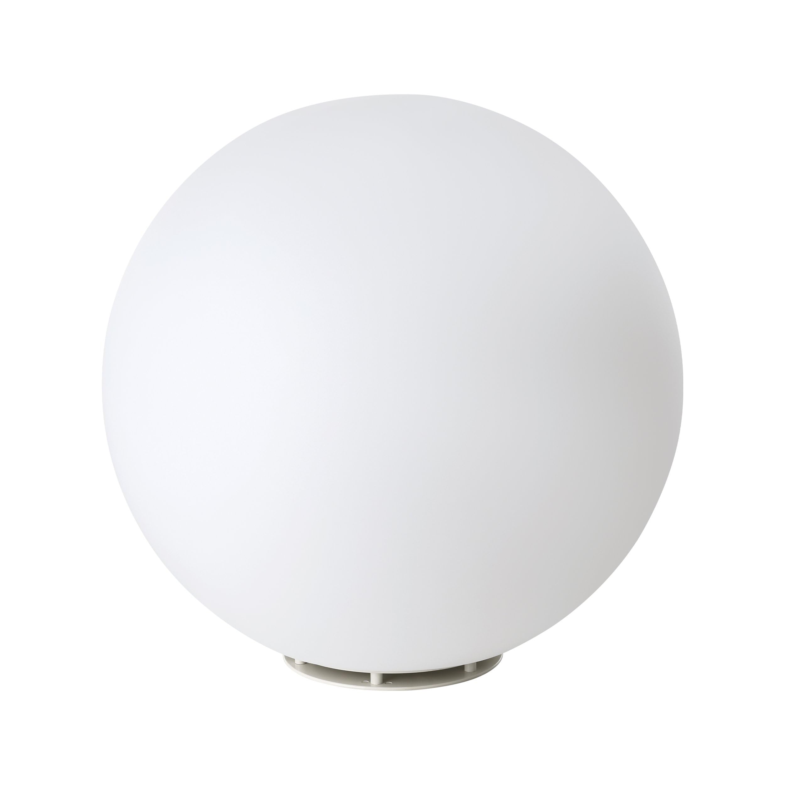 Eglo Monterolo - Sfera da giardino, 1 luce, lampada da terra, in plastica, colore: bianco, attacco E27, diametro: 50 cm, IP65