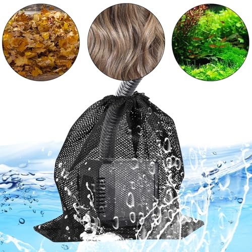 CYMYGS Pumpenfilter-Netzbeutel, Teichfilter, Filtermaterial Teichfilter Teichpumpe, Teichpumpenfilterbeutel, Haushaltswasserpumpe FüR Garten, Wasserteichfilter Im Freien Biologischer Filter