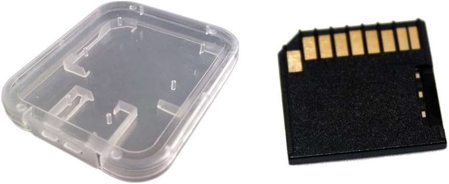 GSAstore - Micro SD Adapter for MacBook Air/Pro with SDXC Card Slot with Plastic Storage Case (Sd Card Not Included) - Black.