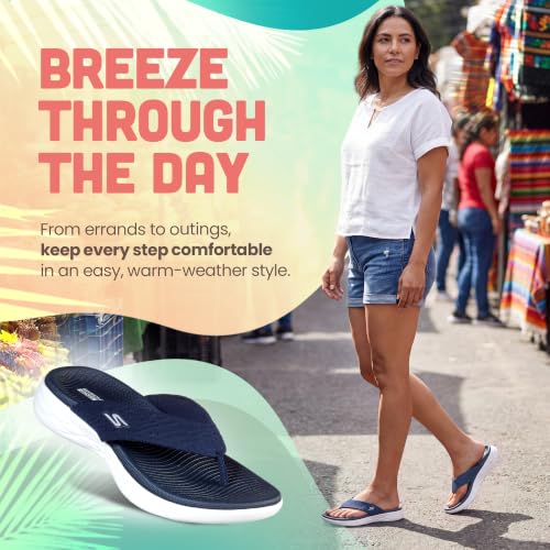 Image of Skechers Women's On-The-Go 600 Sunny | Casual, Air-Cooled Goga Mat, 5GEN Cushioning, Machine Washable, Vegan